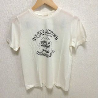 エヘカソポ(ehka sopo)のエヘカソポ プリントTシャツ レディース Mサイズ 新品 未使用 匿名配送(Tシャツ(半袖/袖なし))