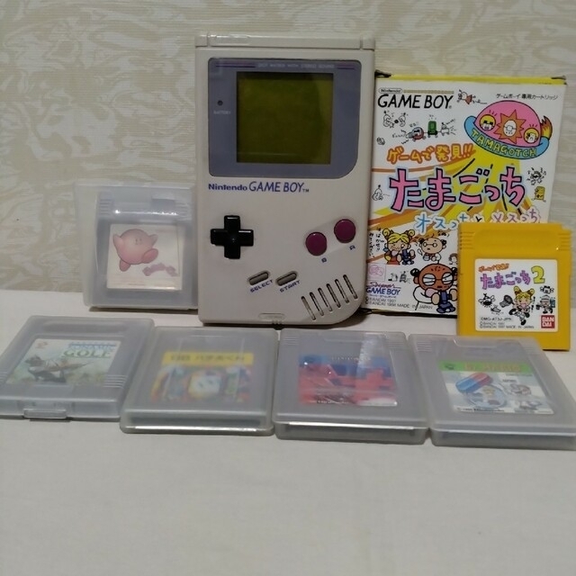 初期 ゲームボーイ&ソフト8本セット【ジャンク扱い】 - hausarzt
