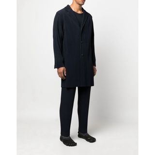 新品同様 入手困難 プリーツコート HOMME PLISSE