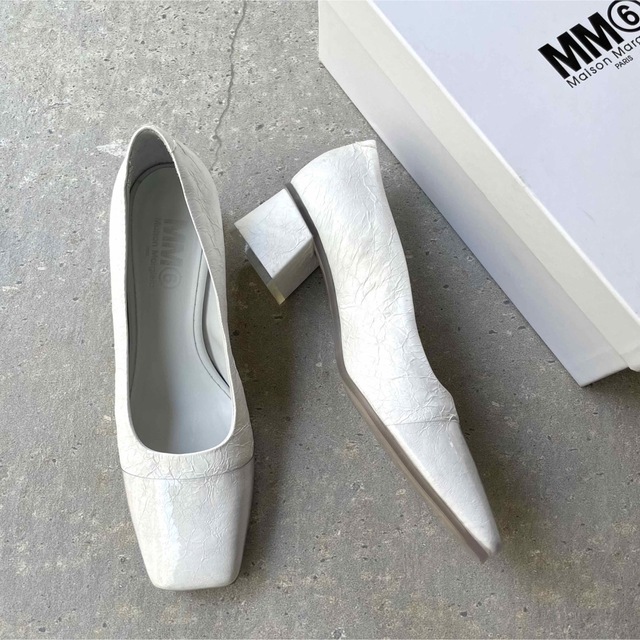 MM6(エムエムシックス)の【THAANN様専用】超美品MM6 MaisonMargiela パンプス 36 レディースの靴/シューズ(ハイヒール/パンプス)の商品写真