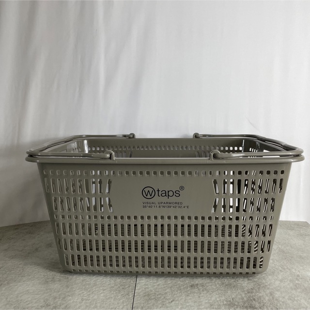 <セール&特集>WTAPS GARAGE BASKET プラスチック 買い物カゴ バスケット