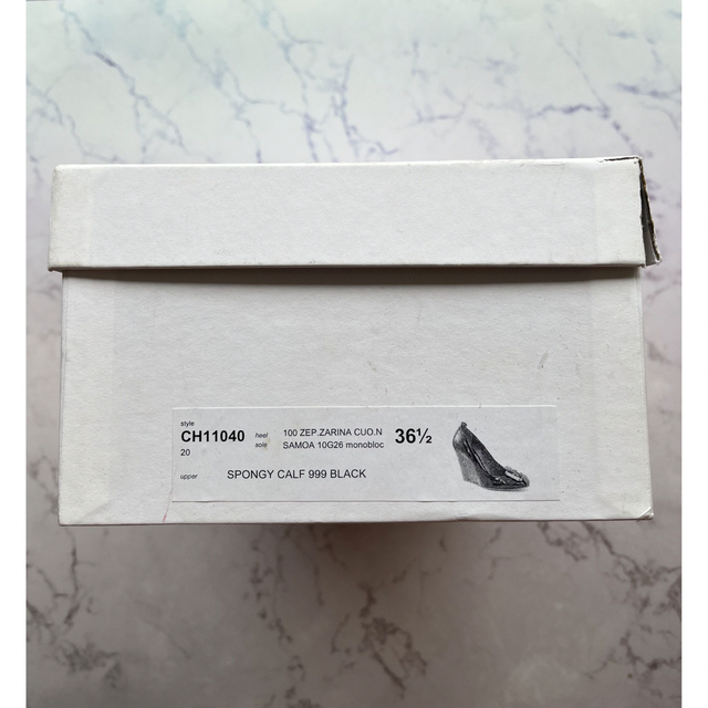 Chloe - クロエ ウェッジサンダル エナメル レザー ベルトの通販 by