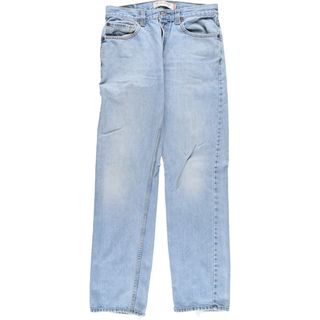 リーバイス(Levi's)の古着 リーバイス Levi's 505 STRAIGHT FIT テーパードジーンズ デニムパンツ メンズw33 /eaa341847(デニム/ジーンズ)