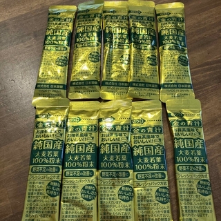 コストコ(コストコ)の金の青汁 純国産大麦若葉100%粉末　10包(青汁/ケール加工食品)