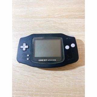 ゲームボーイアドバンス(ゲームボーイアドバンス)のゲームボーイアドバンス　GBA 本体　ブラック(携帯用ゲーム機本体)