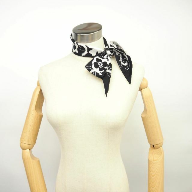 ファッション小物CHANEL シャネル シルク 22C スカーフ