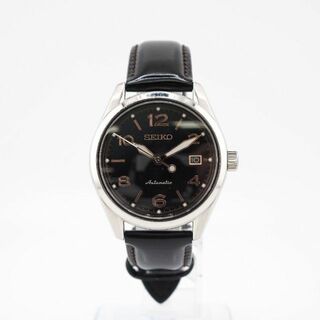 セイコー SARX031 1543/1956 SS×革 AT 黒文字盤 腕時計