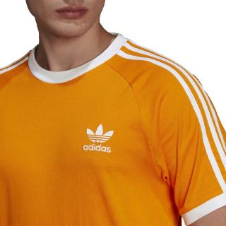 【ユニセックス】adidas 半袖Tシャツ スポーツウェア オレンジ XL