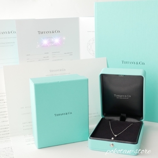 Tiffany & Co. - 極美品【ティファニー】プラチナ ダイヤ 0.19ct