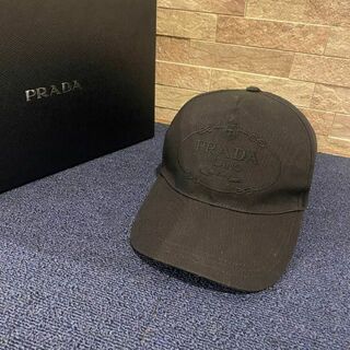 プラダ(PRADA)の箱付き PRADA プラダ キャップ 帽子 Sサイズ 男女兼用(キャップ)