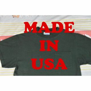ディスカス(DISCUS)のディスカス ポケットTシャツ 12562 USA製 綿100％ DISCUS(Tシャツ/カットソー(半袖/袖なし))