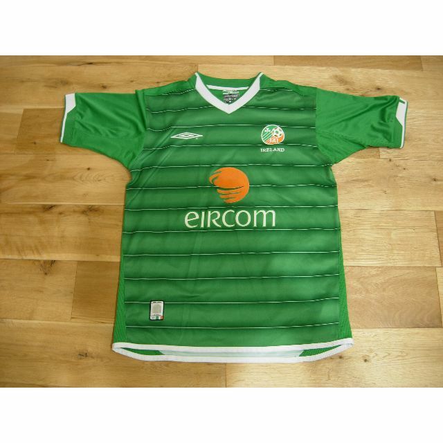 90s UMBRO アイルランド ゲームシャツ サッカーシャツ Tee