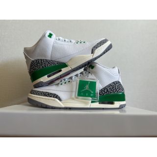 ナイキ(NIKE)のNike WMNS Air Jordan 3 Retro Lucky Green(スニーカー)