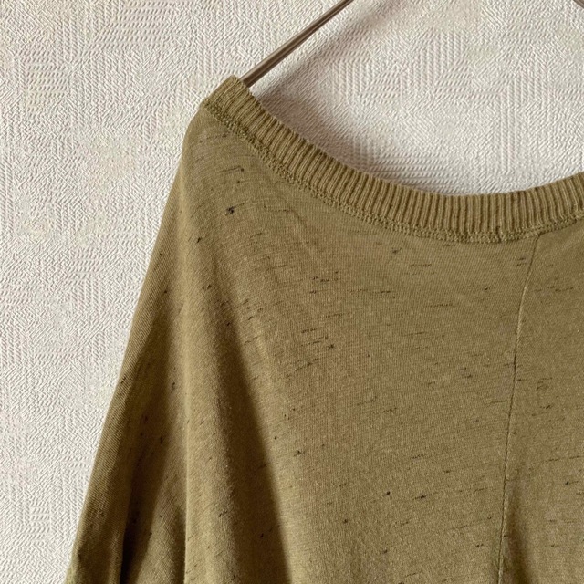 pas de calais パドカレ ドルマン サマーニット カットソー