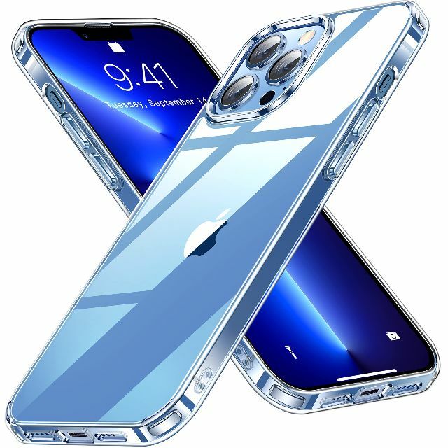 【輝き透明感・黄変防止】CASEKOO iPhone 13 Pro Max 用