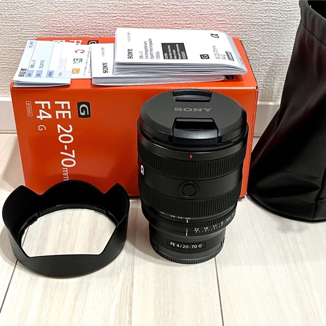 SONY(ソニー)のほぼ未使用　SONY FE 20-70mm F4 G SEL2070G スマホ/家電/カメラのカメラ(レンズ(ズーム))の商品写真