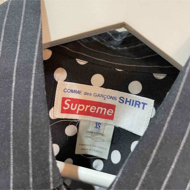 Supreme(シュプリーム)の【コムデギャルソン×シュプリーム】 メンズシャツ メンズのトップス(シャツ)の商品写真