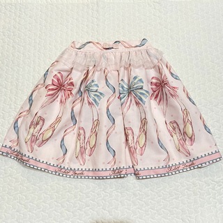 シャーリーテンプル(Shirley Temple)のシャーリーテンプル　トゥシューズスカート　120サイズ(スカート)