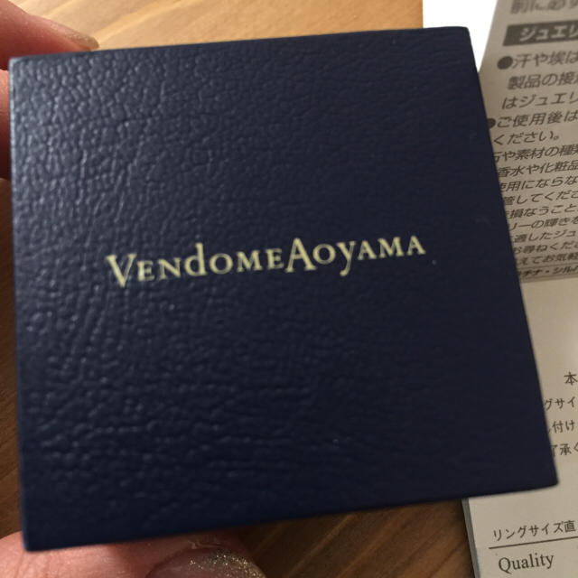 Vendome Aoyama(ヴァンドームアオヤマ)のヴァンドーム青山 18k ピンクゴールド×ダイヤモンド ピンキーリング レディースのアクセサリー(リング(指輪))の商品写真