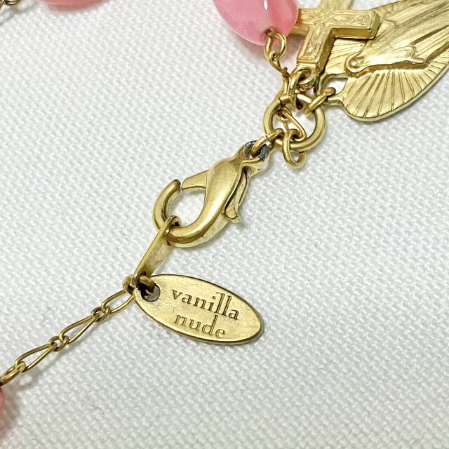 Vanilla nude ゴールド メダイ ブレスレット