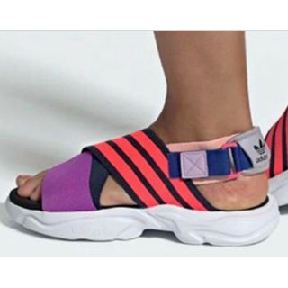 アディダス(adidas)の★６月～使用の美品！★adidas★マグミュールサンダル★28.５cm★US１１(サンダル)