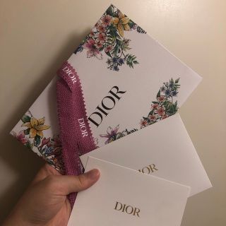 ディオール(Dior)のDior紙袋　封筒　カード　プレゼント用   限定デザイン(ラッピング/包装)