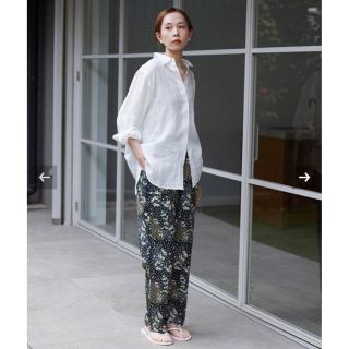 スローブイエナ　European Linen レギュラーシャツ　36サイズ