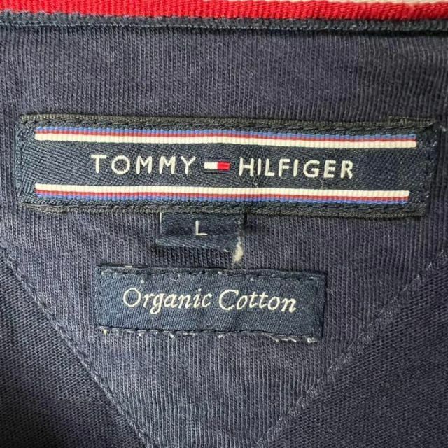 TOMMY HILFIGER(トミーヒルフィガー)のTOMMY HILFIGER　Tシャツ　メンズ　レディース【L】 メンズのトップス(Tシャツ/カットソー(半袖/袖なし))の商品写真