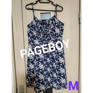 ページボーイ(PAGEBOY)の【№１８７】ページボーイ　M　キャミソールワンピ(ひざ丈ワンピース)