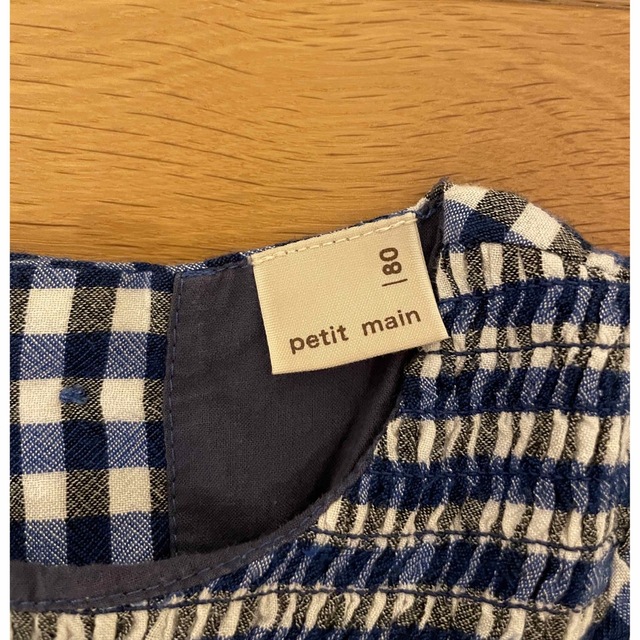 petit main(プティマイン)のプティマイン 80 チュニック キッズ/ベビー/マタニティのベビー服(~85cm)(シャツ/カットソー)の商品写真