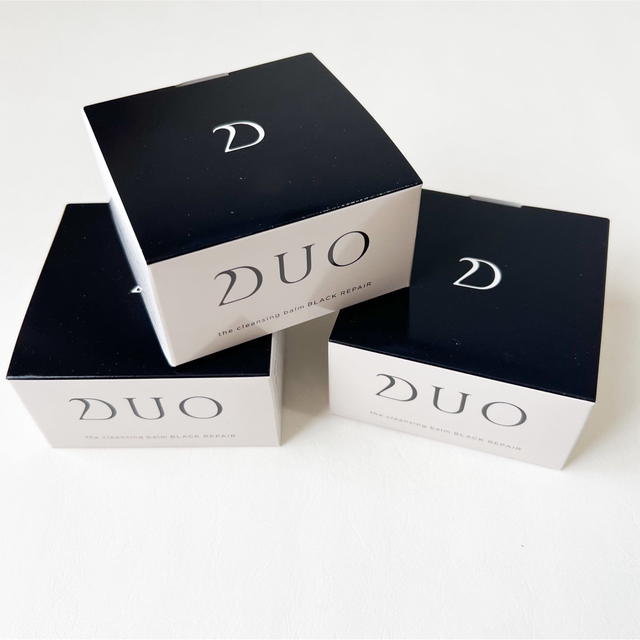 DUO クレンジングバームブラック90g ×3個