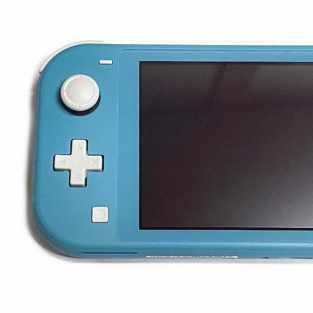 液晶綺麗 任天堂 スイッチ ライト Switch Lite ターコイズ 動作〇 エンタメ/ホビーのゲームソフト/ゲーム機本体(家庭用ゲーム機本体)の商品写真