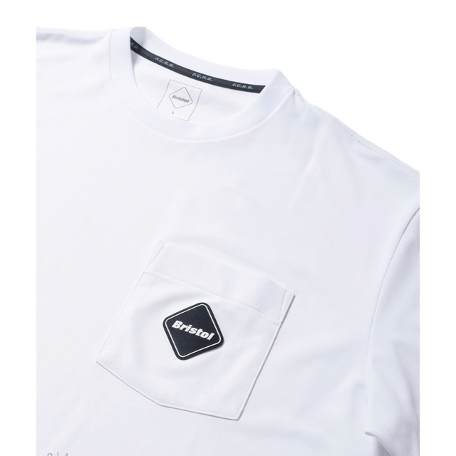 F.C.R.B.(エフシーアールビー)のFCRB EMBLEM POCKET TEE 23SS 新品未使用 ホワイト メンズのトップス(Tシャツ/カットソー(半袖/袖なし))の商品写真