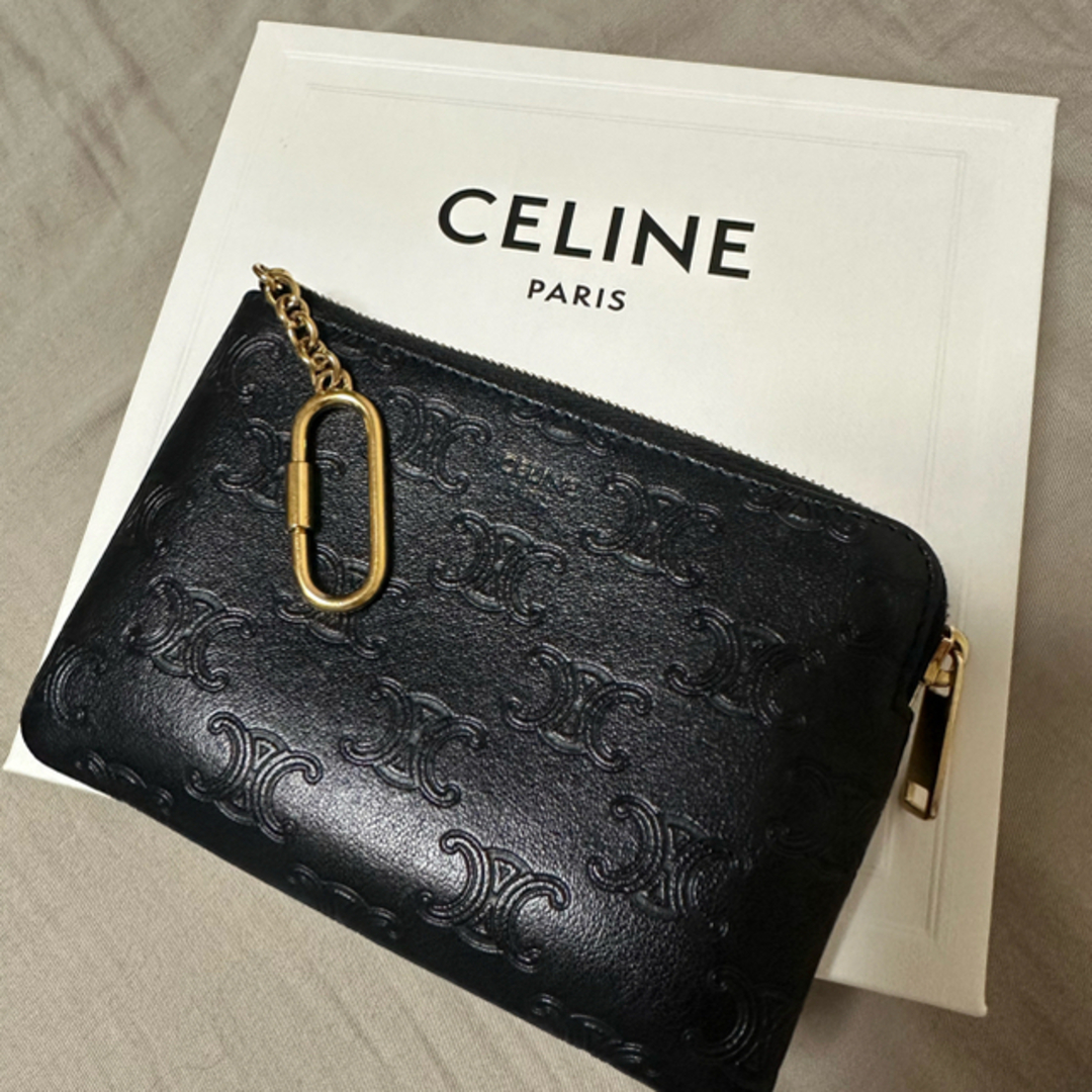 celine(セリーヌ)のceline セリーヌ　パスケース　コインケース　財布 レディースのファッション小物(名刺入れ/定期入れ)の商品写真