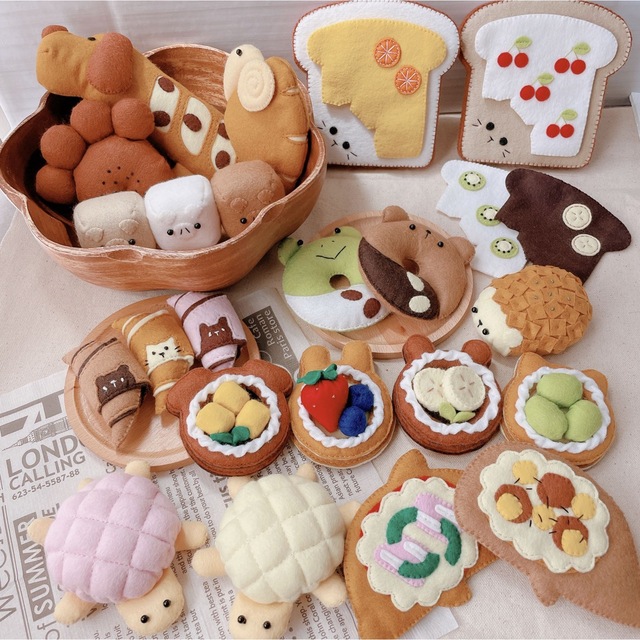 ☆オーダーページ ☆パン屋さん フェルトままごと ハンドメイド | www