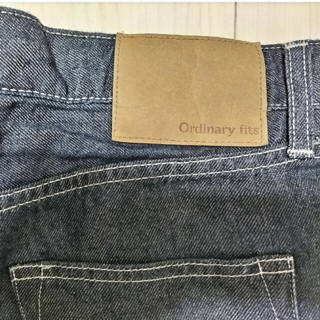 ORDINARY FITS(オーディナリーフィッツ)のオーディナリーフィッツOrdinary fitsアンクルリネン5Pデニムパンツ メンズのパンツ(デニム/ジーンズ)の商品写真