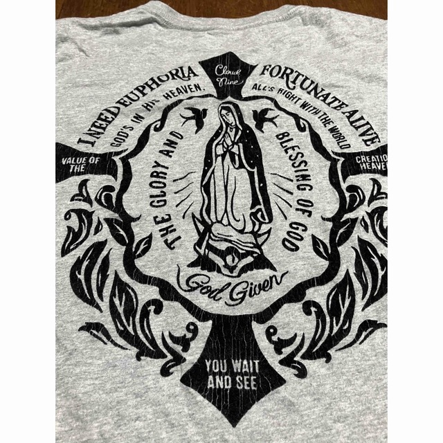 ストゥージアンドコー STOOGE&CO  ロンＴ  Vネック 刺繍 M メンズのトップス(Tシャツ/カットソー(七分/長袖))の商品写真