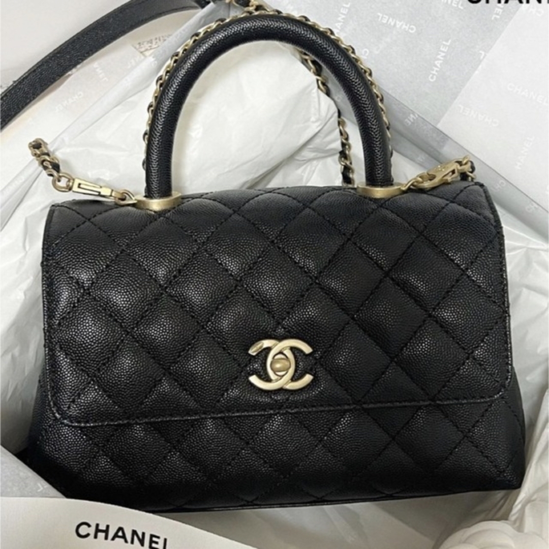 CHANEL♡トップハンドル♡ココハンドルxs♡