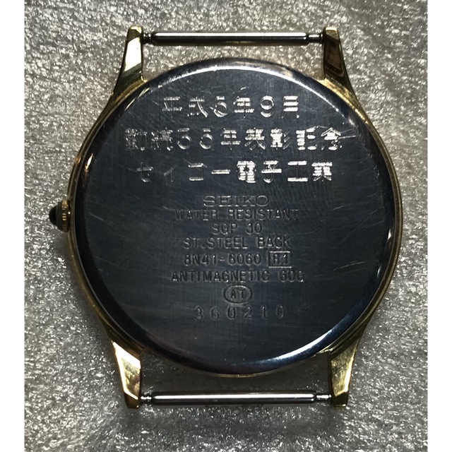 SEIKO(セイコー)の【美品動作品】SEIKO セイコー Dolce ドルチェ クォーツ式　腕時計 メンズの時計(腕時計(アナログ))の商品写真