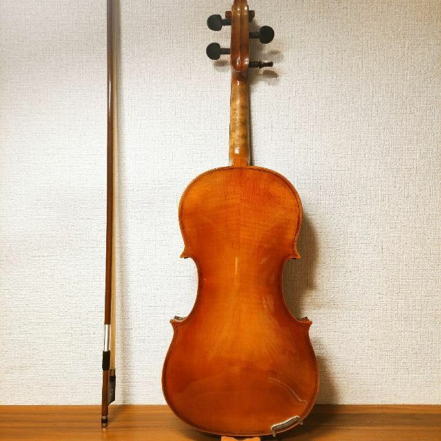 【良乾燥良反響】木曾スズキ No.280 4/4 バイオリン 1977 楽器の弦楽器(ヴァイオリン)の商品写真