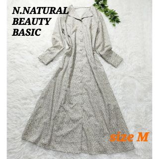 格安 NATURALBEAUTY(ﾅﾁｭﾗﾙﾋﾞｭｰﾃｨｰ)シフォンワンピース