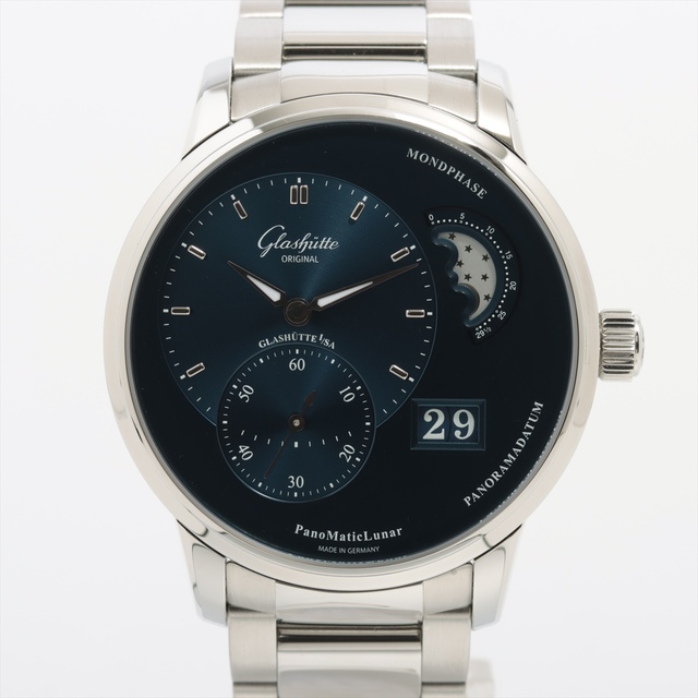 Glashutte Original(グラスヒュッテオリジナル)のグラスヒュッテオリジナル パノマティックルナ SS   メンズ 腕時計 メンズの時計(腕時計(アナログ))の商品写真