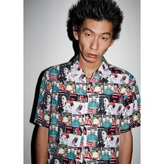 新品supreme21ss　leopardsilk s/s shirt