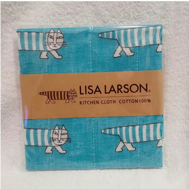 Lisa Larson(リサラーソン)のLISA LARSON ふきん インテリア/住まい/日用品のキッチン/食器(収納/キッチン雑貨)の商品写真