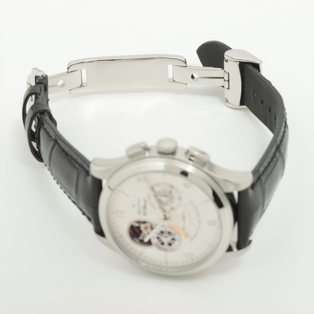 ゼニス クラスオープン エルプリメロ SS×革   メンズ 腕時計