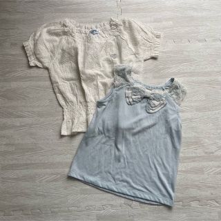 アクシーズファム(axes femme)の【可愛い系2点セット】新品未使用マザウェイズレーストップス axes femme(Tシャツ/カットソー)