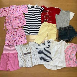 ブランシェス(Branshes)の女の子 90㎝〜95㎝お洋服まとめ売り 11点セット(Tシャツ/カットソー)