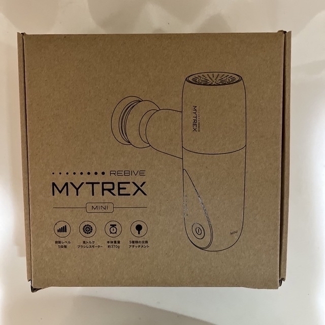 MYTREX REBIVE MINI - マイトレックス リバイブ ミニ 正規品 スマホ/家電/カメラの美容/健康(マッサージ機)の商品写真