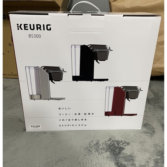 KEURIG（キューリグ）コーヒーメーカー BS300（W） セラミックホワイト スマホ/家電/カメラの調理家電(コーヒーメーカー)の商品写真