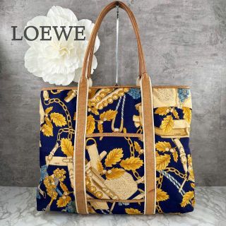 LOEWE - LOEWE ロエベ 総柄 トートバッグ ヴィンテージの通販｜ラクマ